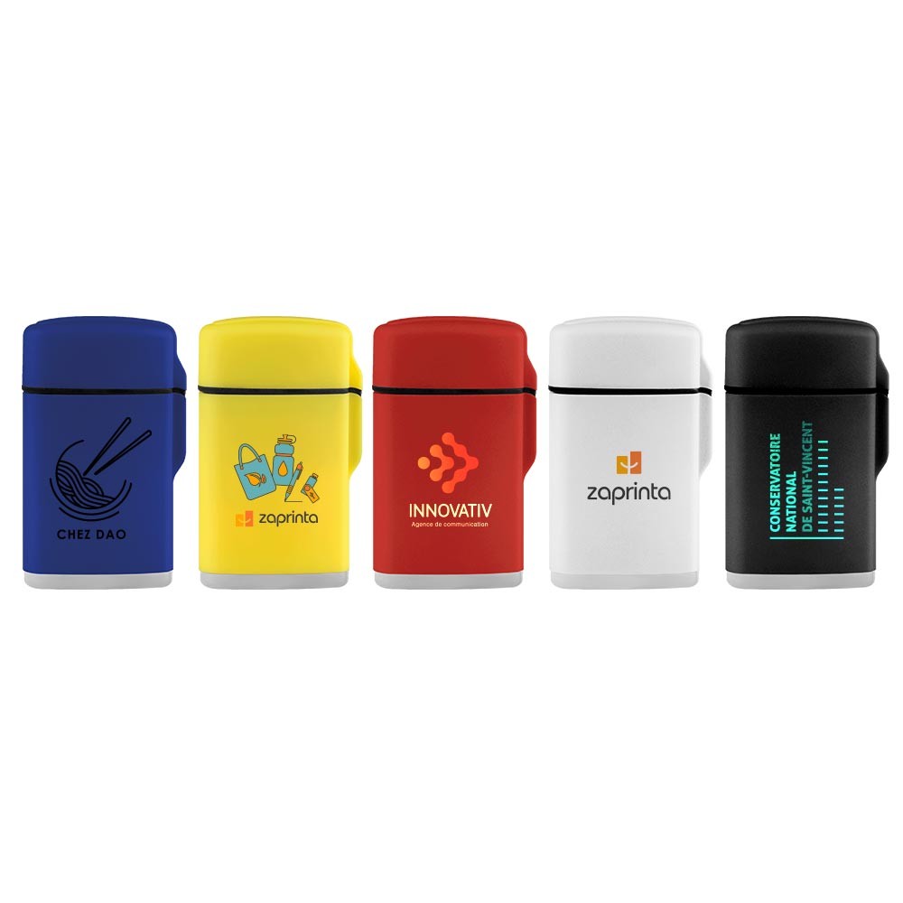 Briquet en caoutchouc à flamme de jet rechargeable - Oussières