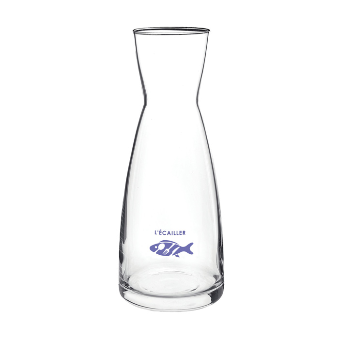 Carafe personnalisée en verre 1000 ml - Crozet