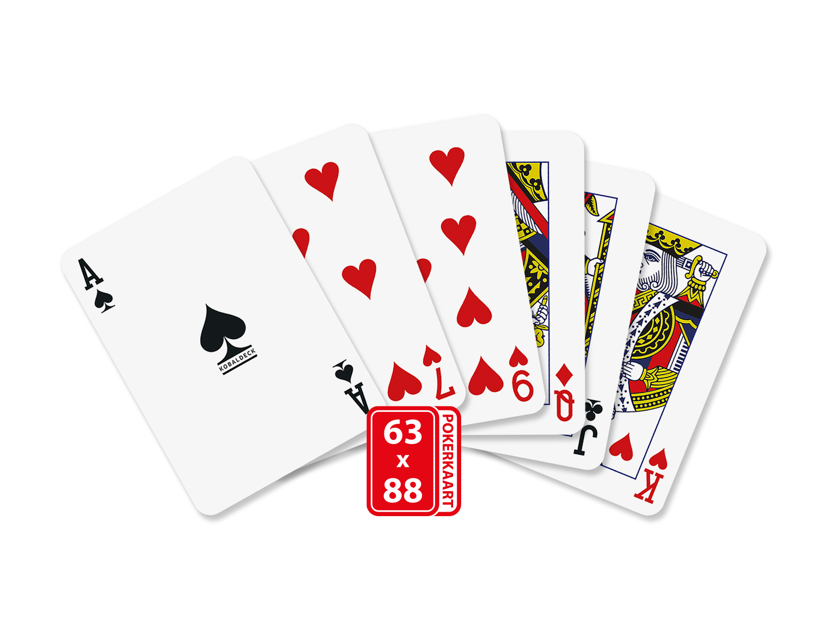 Cartes de poker dans une boîte - Zaprinta Belgique