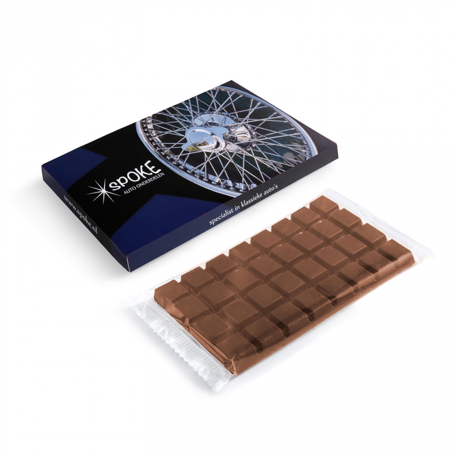 Tablette de chocolat en couleur pleine - Fontainebleau - Zaprinta Belgique