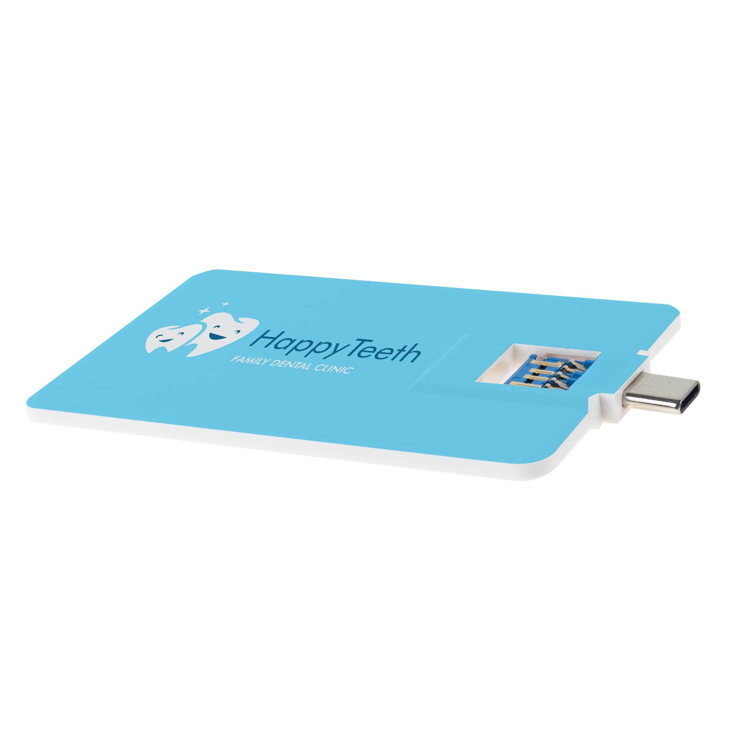 Universeel Kaartvormige USB 3.0 & Type-C Stick - Hoeilaart
