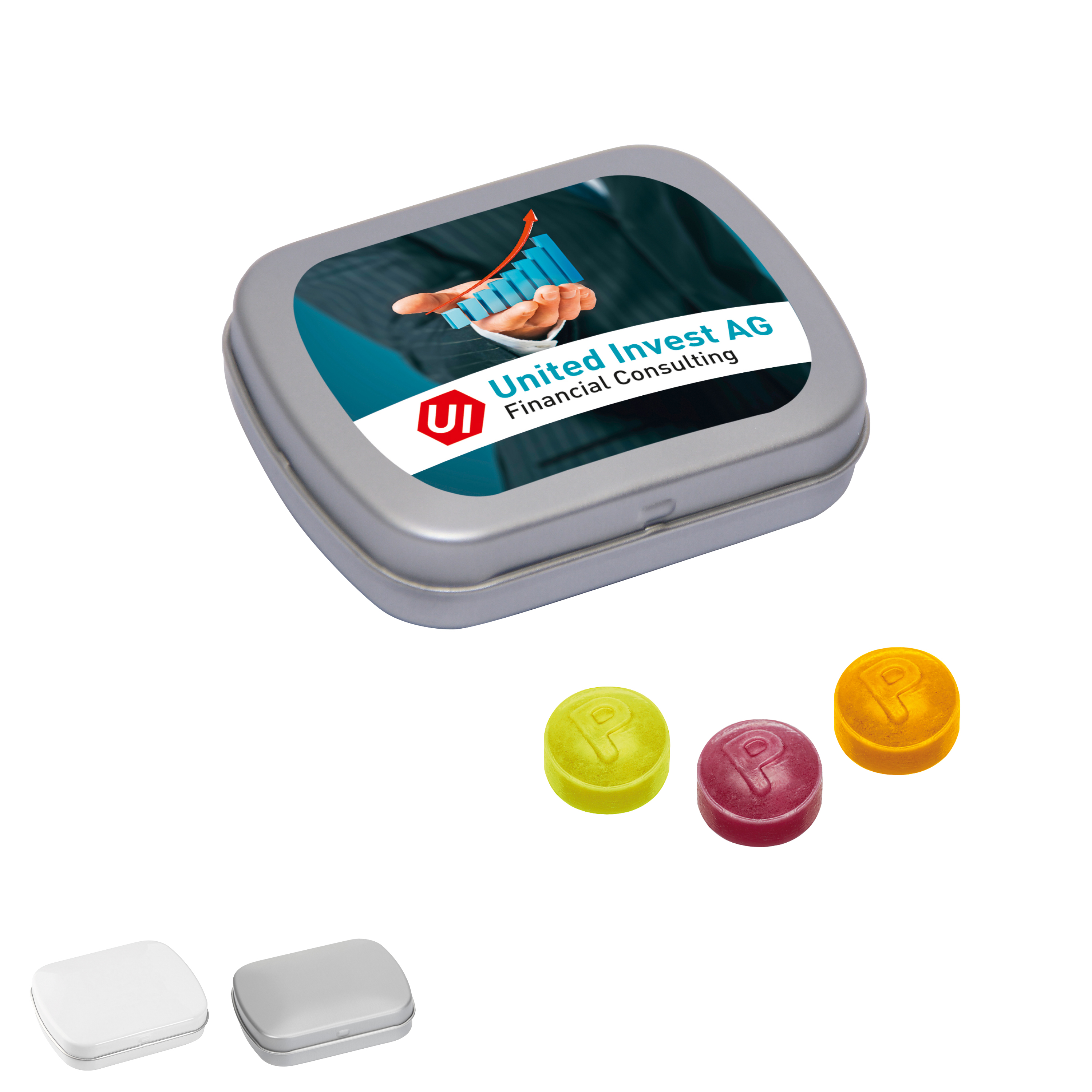 Kleine Rechthoekige Pastillenblik - Tienen