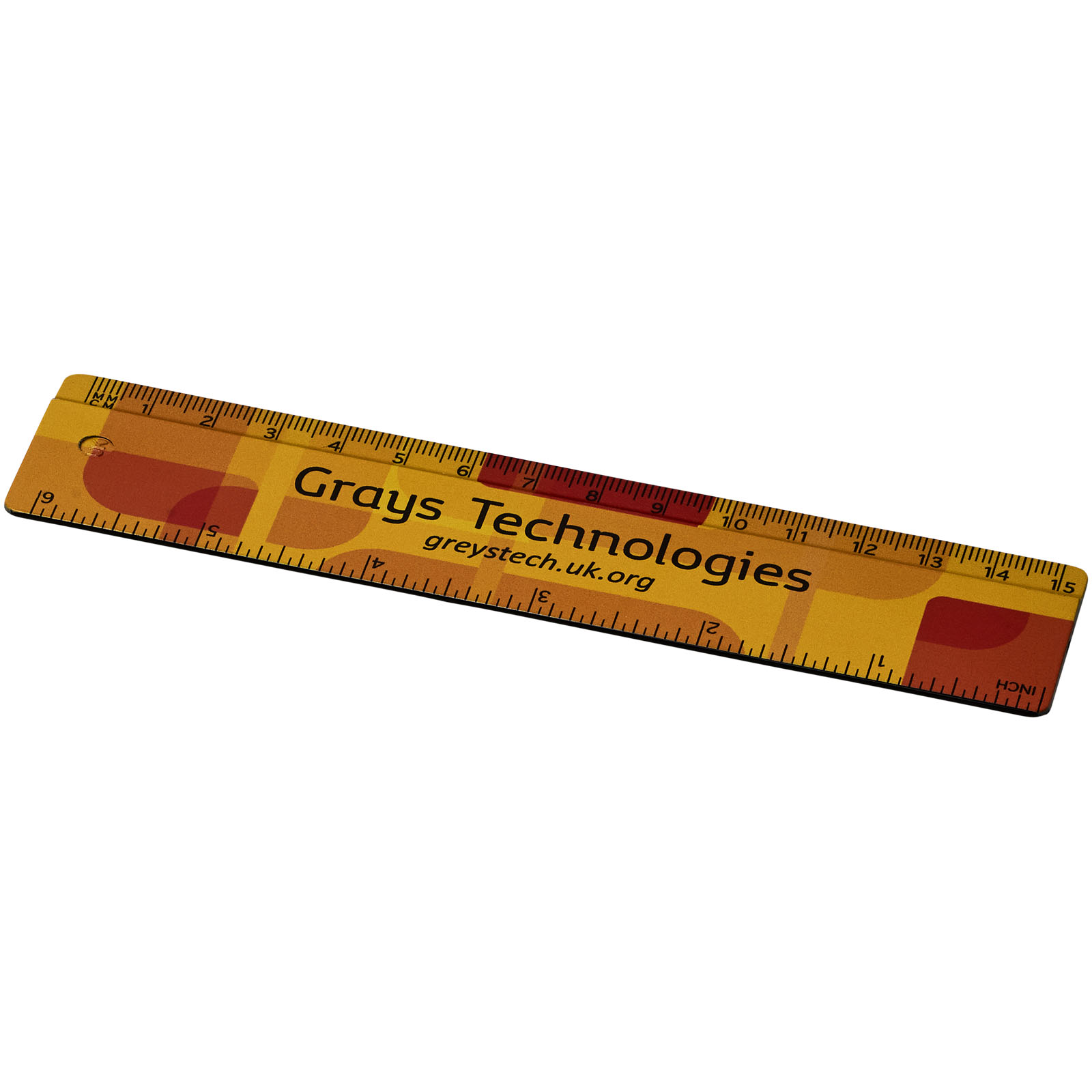 EcoLine Recycled Plastic Ruler 15 cm - Laarne