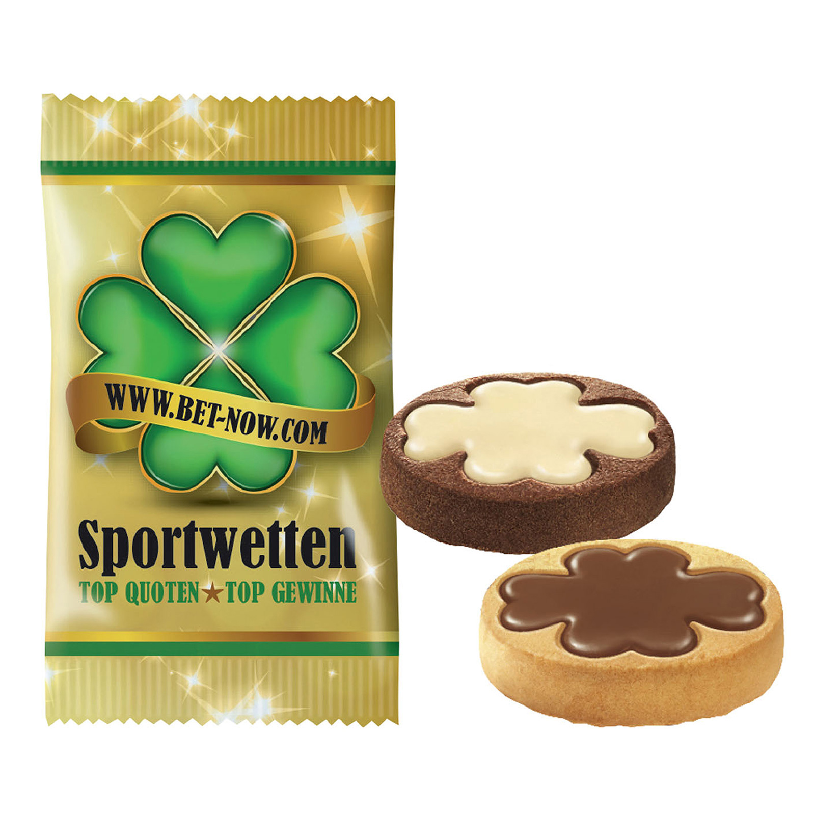 Chocoladebrokje in Witte Folie - Willebroek