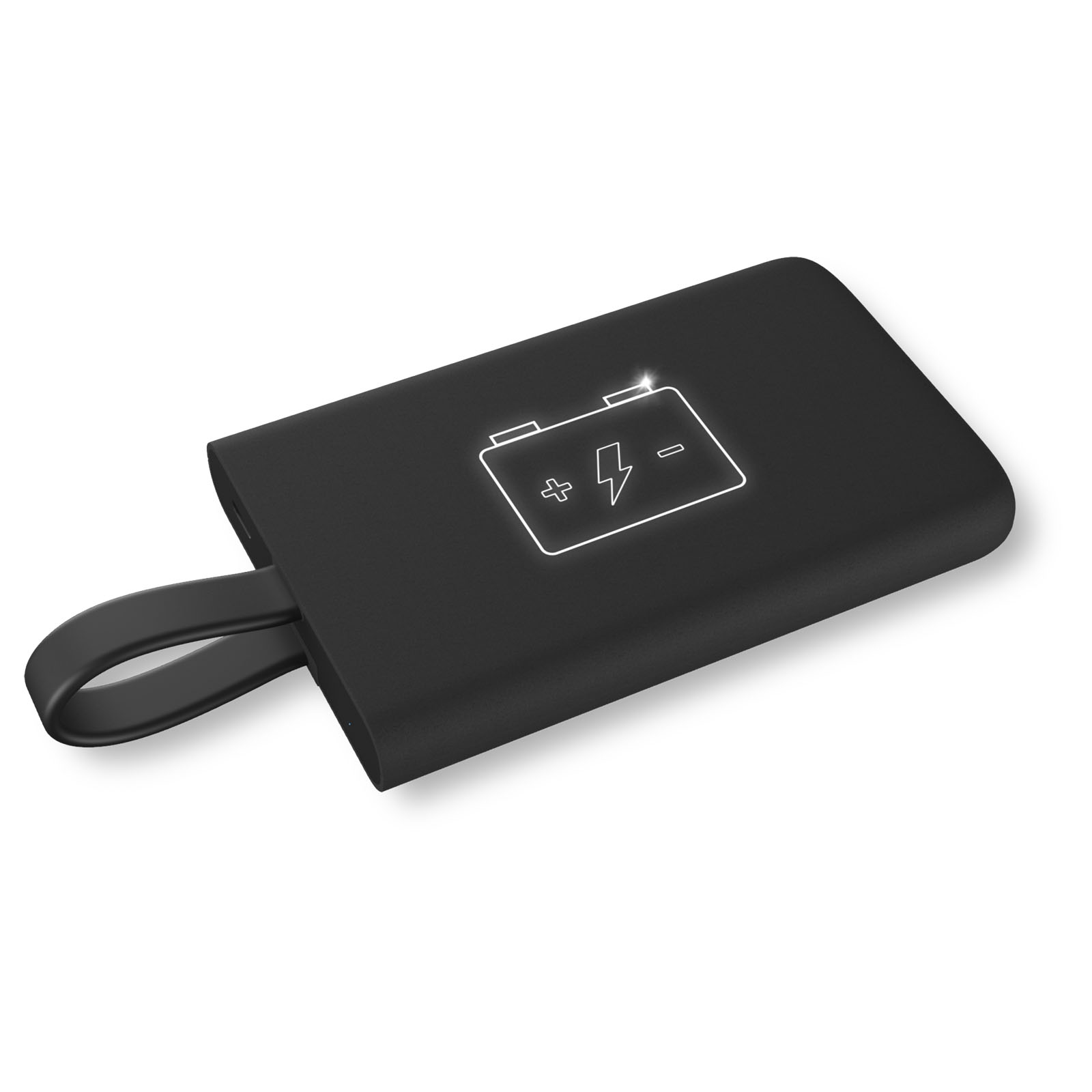 Oplichtende Mini Powerbank - Bornem