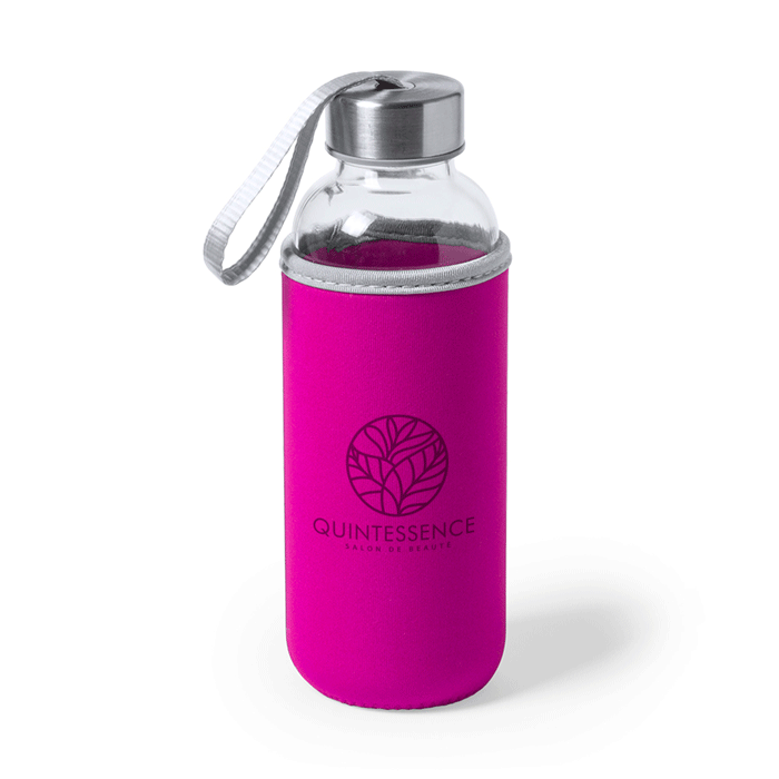 Gourde en verre personnalisable 420ml - Lanea