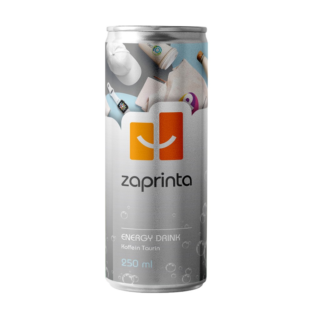 Canette personnalisée de boisson énergisante 250ml