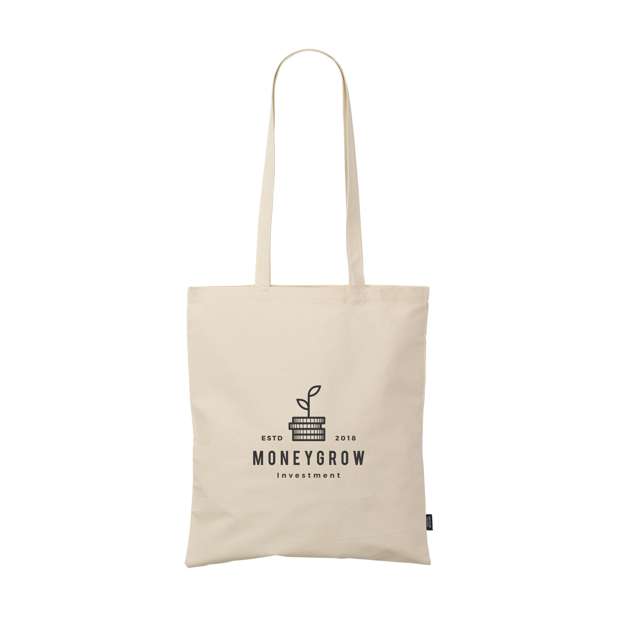 EcoShopper Gerecycled Katoen Tas - Puurs-Sint-Amands