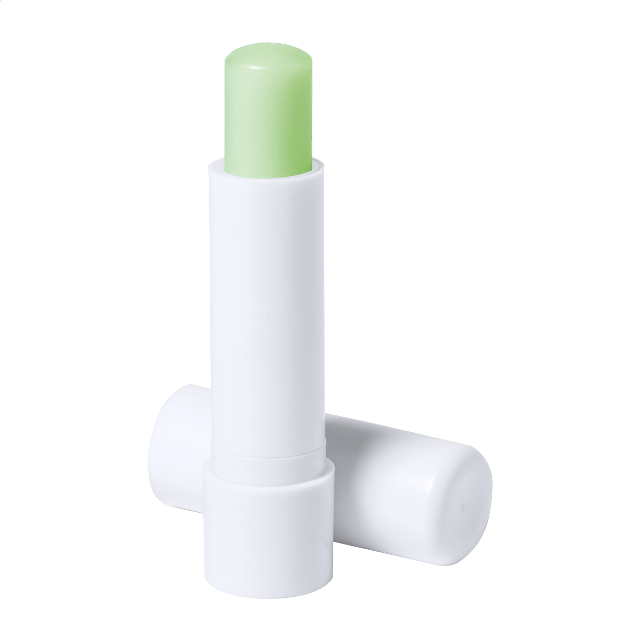 Avelox lippenbalsem met aloë vera en SPF15 in ABS houder met logo