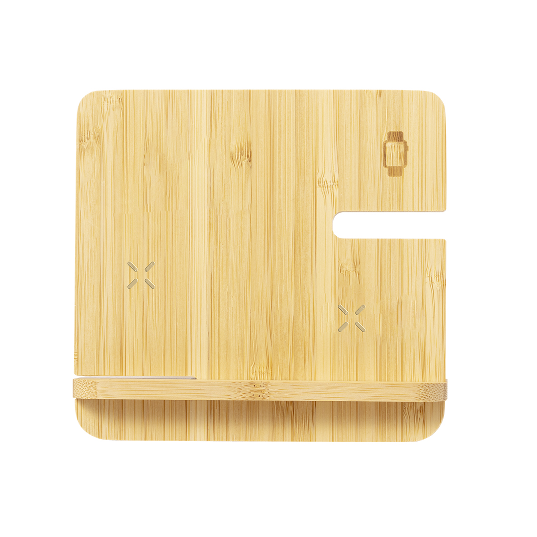 Bamboe 3-in-1 Draadloze Oplader - Anzegem