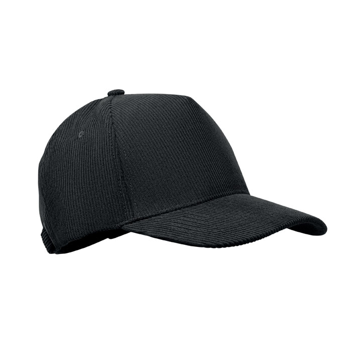 5 panelen corduroy baseballcap bedrukken met logo