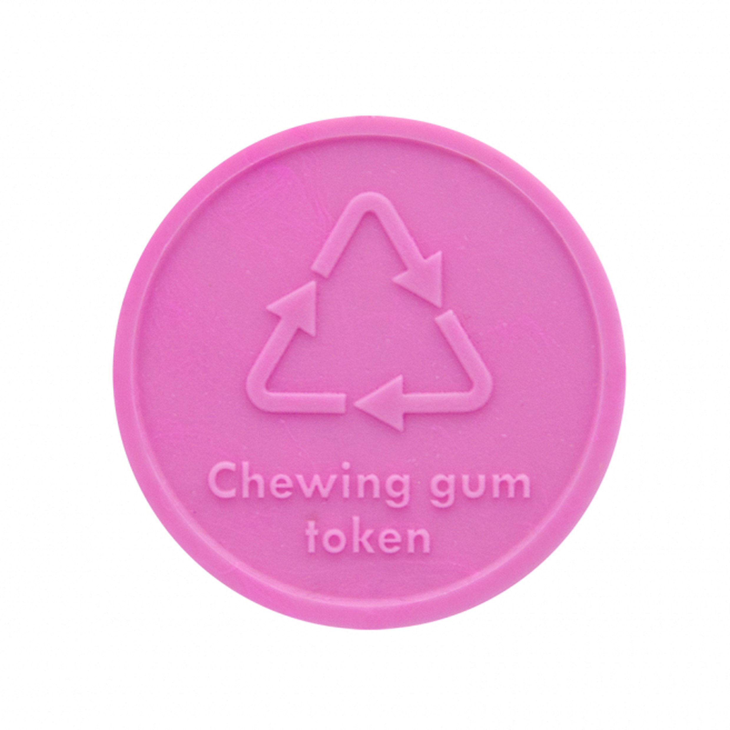Embossed Chewing Gum Tokens - Destelbergen