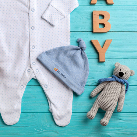 Bonnet naissance personnalisé - | Zaprinta Belgique Bonnet naissance personnalisé - | Zaprinta Belgique