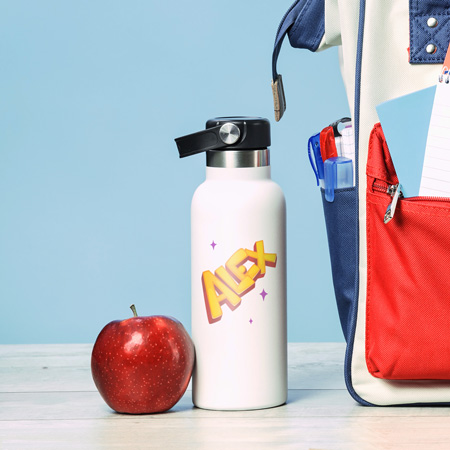 Gourde personnalisée maternelle - | Zaprinta Belgique