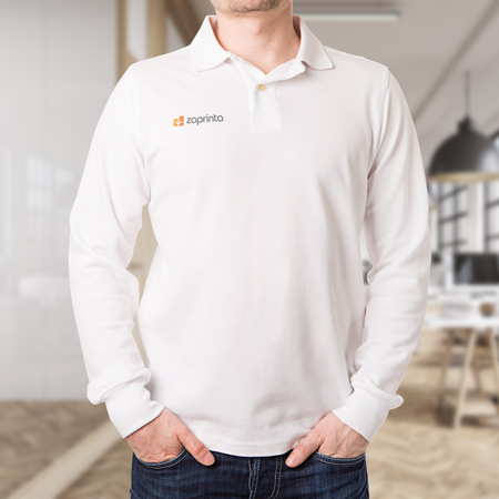 Polo manche longue personnalisé homme - | Zaprinta Belgique Polo manche longue personnalisé homme - | Zaprinta Belgique