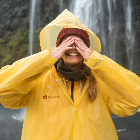 Regenponcho mit Logo - | Zaprinta Belgien Regenponcho mit Logo - | Zaprinta Belgien