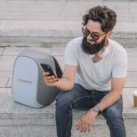 Sac à dos antivol personnalisé - | Zaprinta Belgique