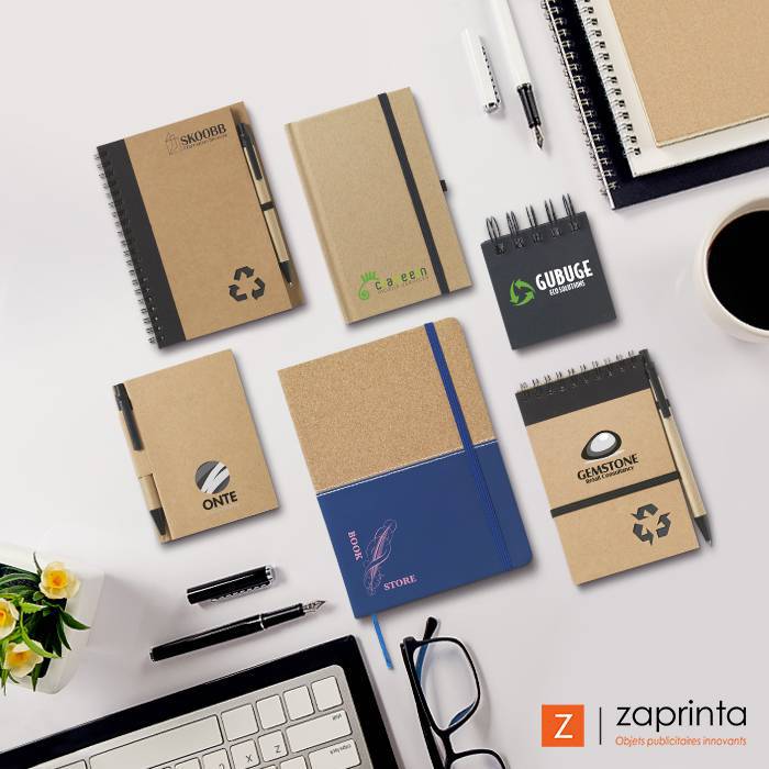 Carnet personnalisé écologique Carnet personnalisé écologique - Zaprinta Belgique